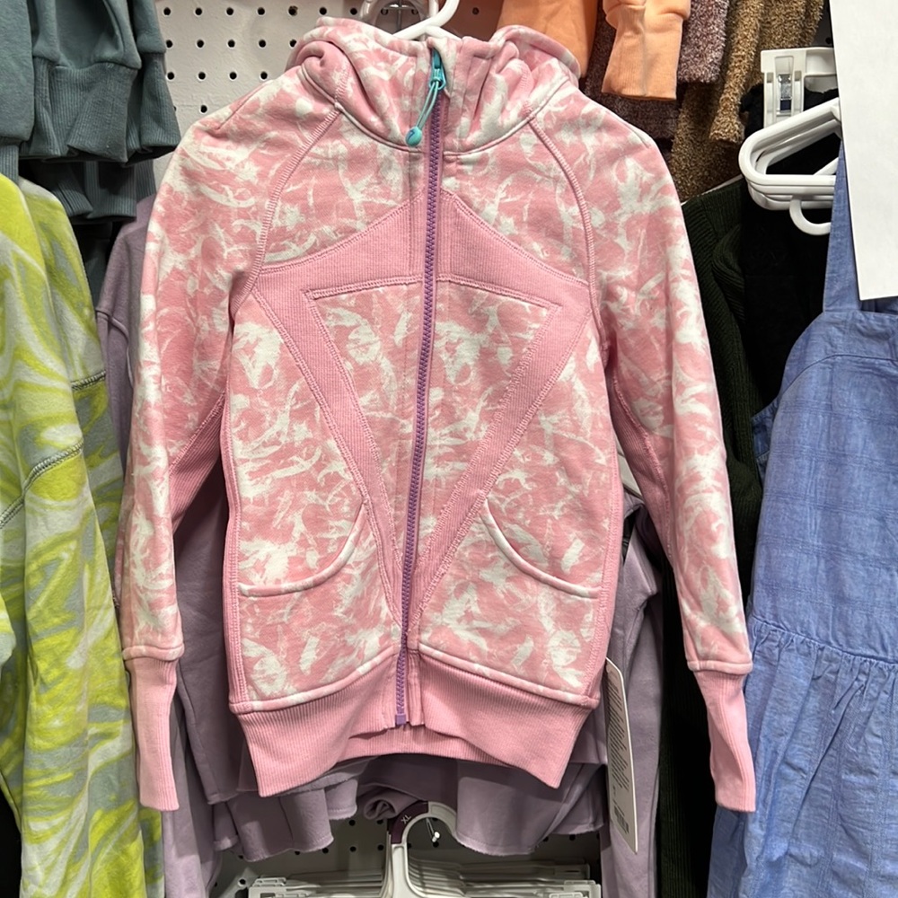 Ivivva Remix Hoodie • BNWT • Size 4 • Pink & White